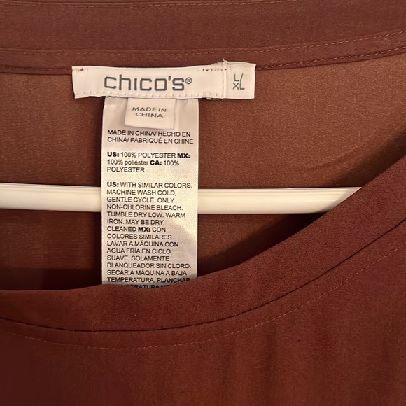 Chico’s like new poncho cape style top. Perfect for fall! L/XL - Picture 2 of 5